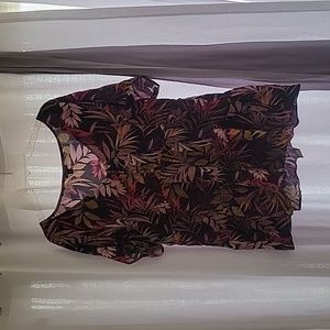 Torrid dark tropical shirt